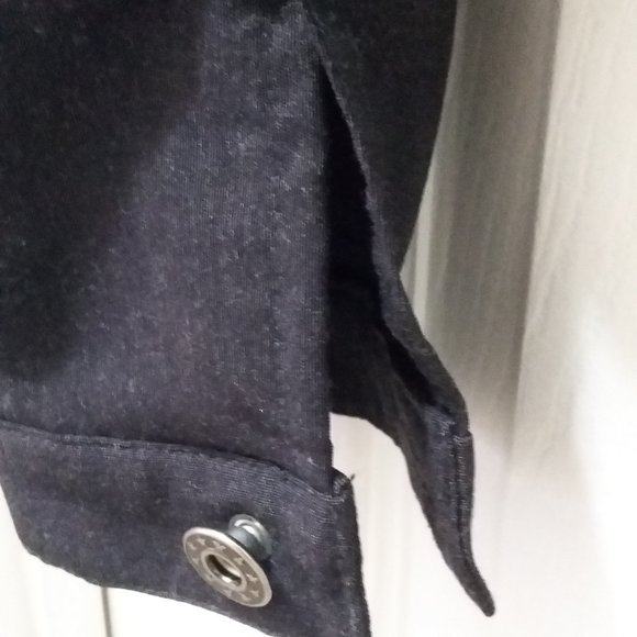 Seduction -Grey Jean Jacket with buttons - Picture 4 of 5